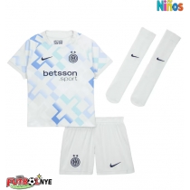 Camiseta Inter Milan Matteo Darmian #36 Visitante Equipación para niños 2025-26 manga corta (+ pantalones cortos)